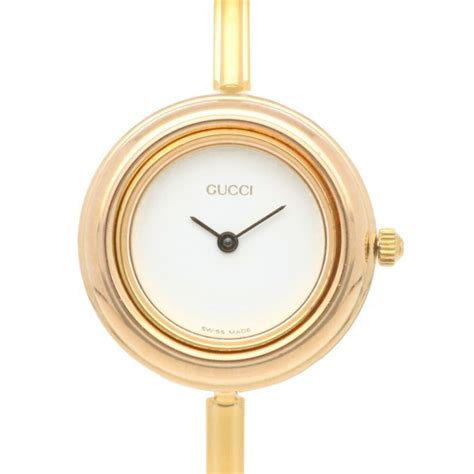 gucci ladies watch with 7 changeable bezels